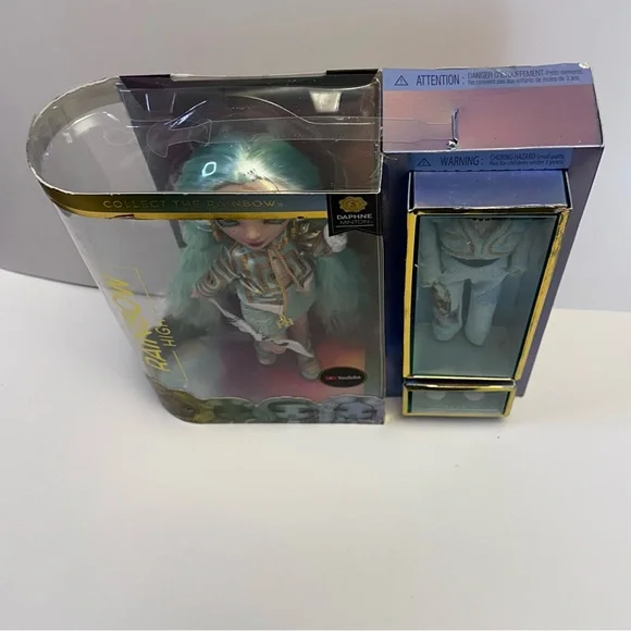 Rainbow High Series 3 Daphne Minton MGA Doll Mint Color New In Box - Picture 7 of 8